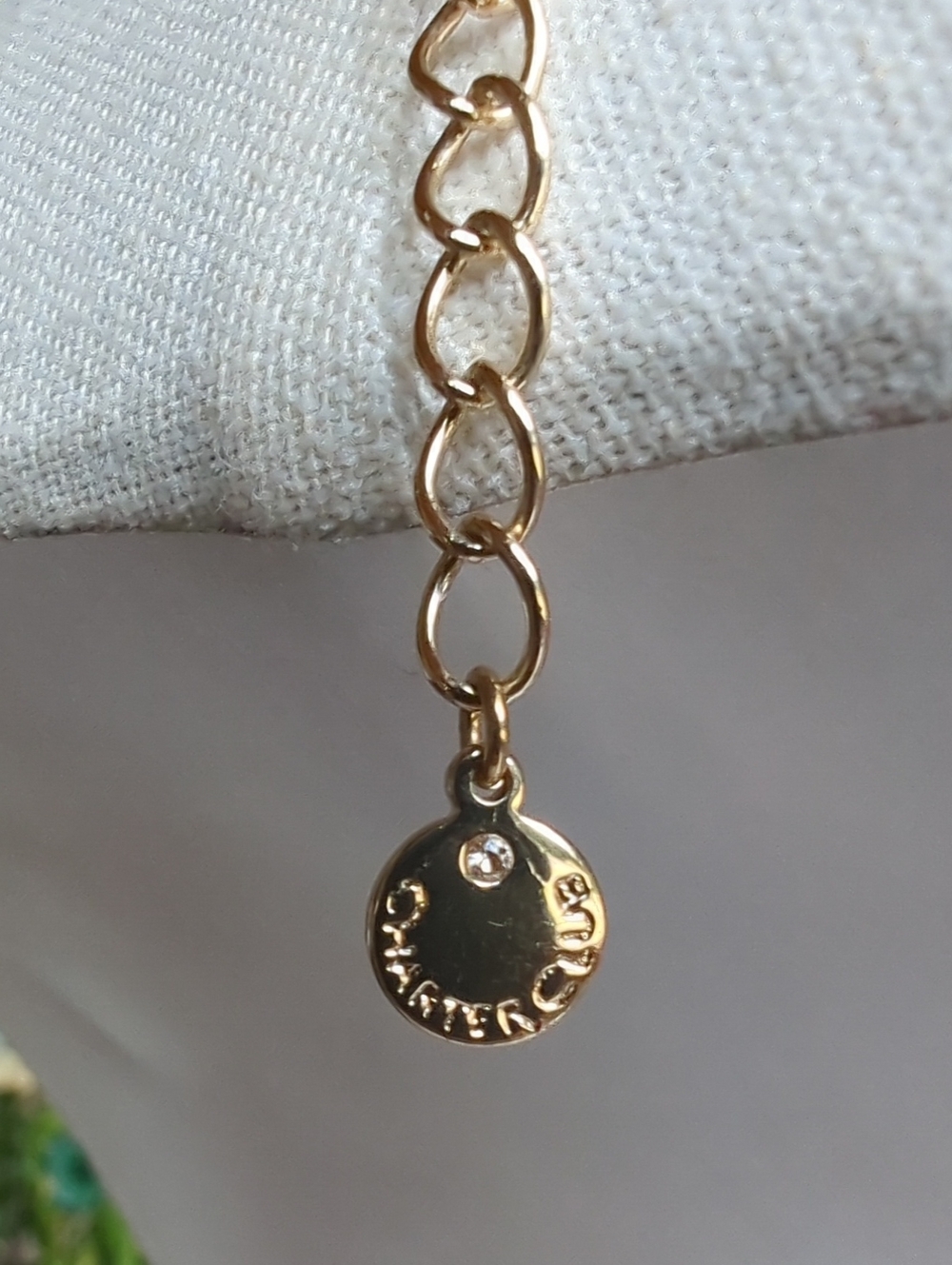 Charter Club Gold-Tone Faux Pearl Station Necklace, 42"-44" Adjustable - Picture 6 of 13